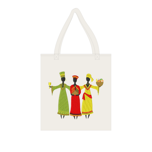 Kwanzaa Sistas Tote Bag Printed